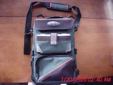 Flambeau Outdoors Soft Side Fishing Tackle Bag  with 3 Tuff Tainer plastic boxes