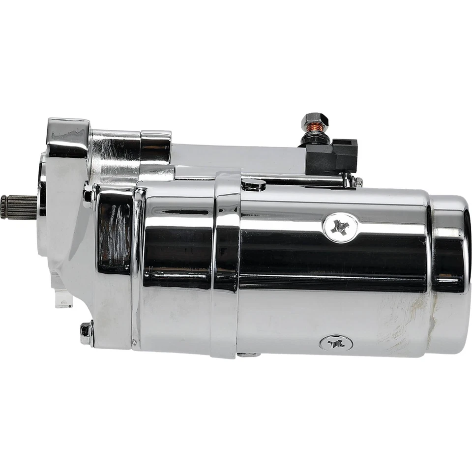 Chrome 2.4KW Harley Starter for 31553-94 31559-99A 31553-94 31559-99A - Imagem 4 de 4