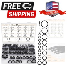 O Ring Kit 1050 PCS, O Ring Assortment Kit 21 Size, Metric Nitrile Rubber O R...