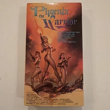 PHOENIX THE WARRIOR VHS SONY AIP ACTION SLEAZE 1989 RARE