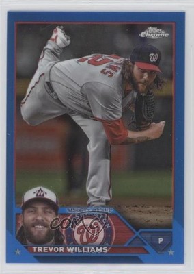 2023 Topps Chrome Update Blue Refractor 68/150 Trevor Williams #USC17 17e8