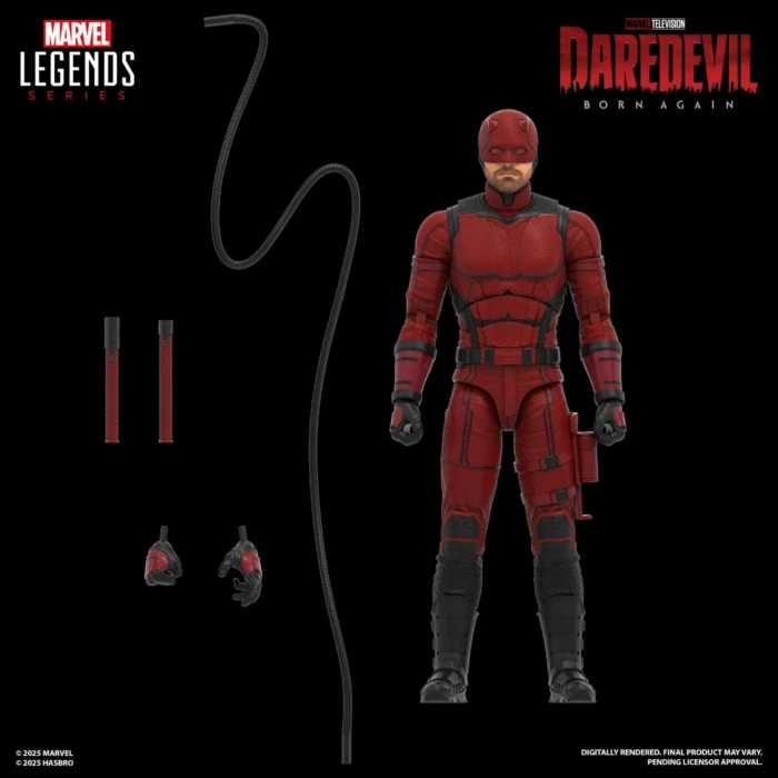 Daredevil: Born Again - Daredevil Marvel Legends 6" Scale Action Figure "New" - image 4 of 4