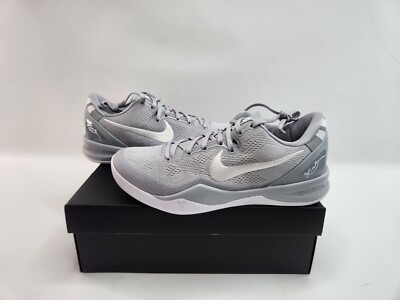 Kobe VIII ProTRO Wolf Grey Mens 10.5 HF9550002 Gray Basketball
