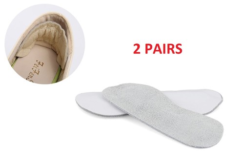 4pc Suede Heel Grip Shoe Insoles Shoes 