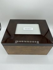 Burlwood Cremation Box / Memorial Urn Kit for Human Remains 12" /rw