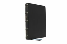 NKJV, Compact Bible, Maclaren Series, Genuine Leather, Black, Comfort Print: H..