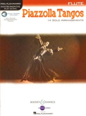 Astor Piazzolla Tangos Play-Along Flute Querflöte Noten mit Download Code