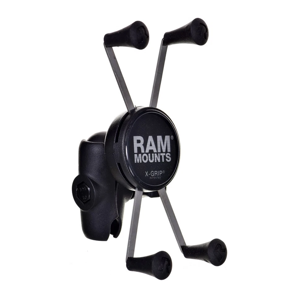 793442952999 RAM Mounts X-Grip Large Phone Mount with Motorcycle Fork Stem Base - Image 3 of 4