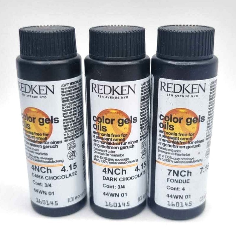 Redken Color Gels oils Permanent Haarfarbe verschiedene Nuancen 1 x 60 ml F8