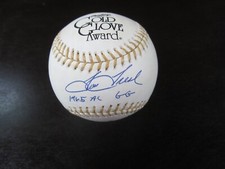 Tom Tresh Autograph Signed Auto Gold Glove Baseball Ball JSA (B30) 65 AL GG