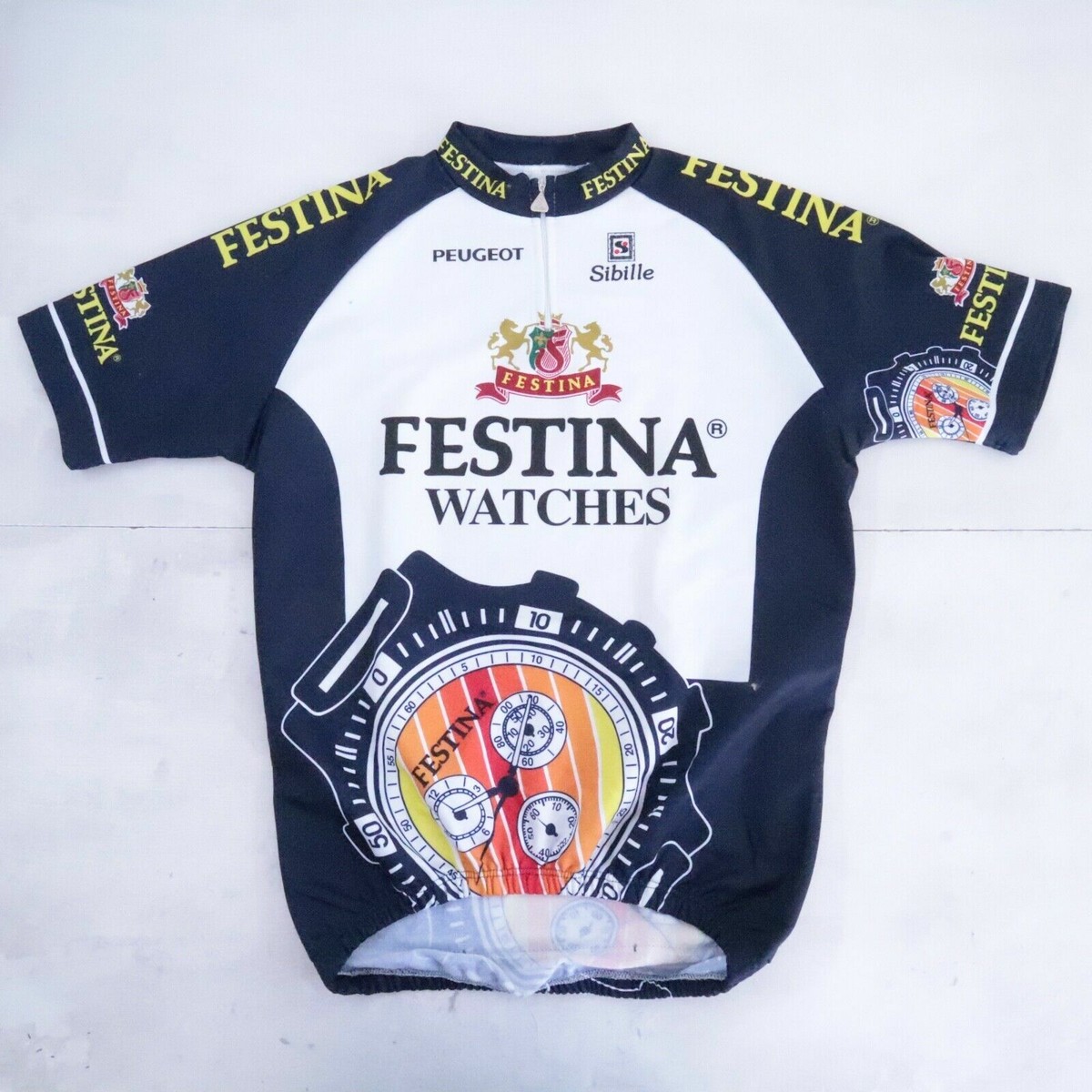 VINTAGE Maillot cycliste FESTINA 1995 VIRENQUE jersey shirt