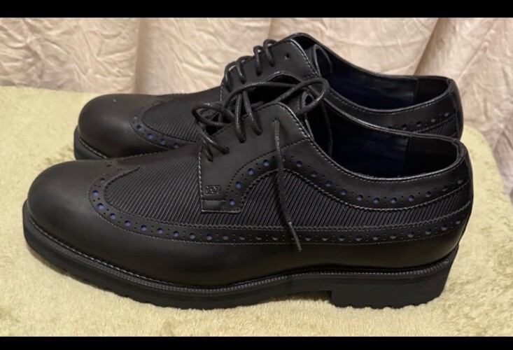 SAOLA DKNY Oxford Derby da uomo con suola alare taglia 11M nuove senza scatola