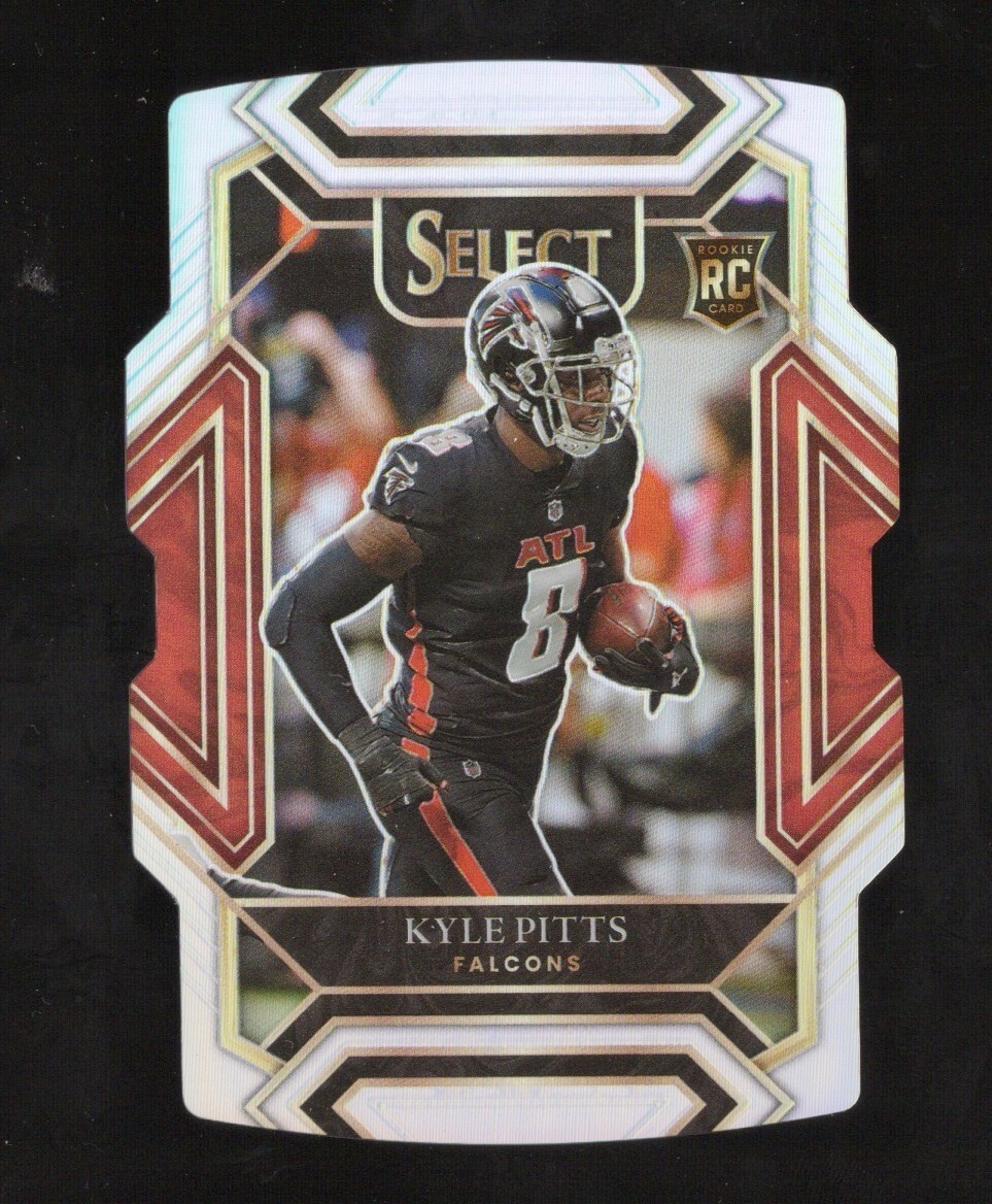 2021 Panini Select Kyle Pitts Club Level Silver Prizm Rookie RC #246 Falcons