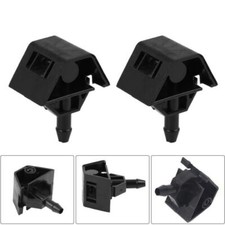 2PCS Windscreen Washer Jet Nozzle Spray For Nissan Qashqai N/S O/S 28932JD000