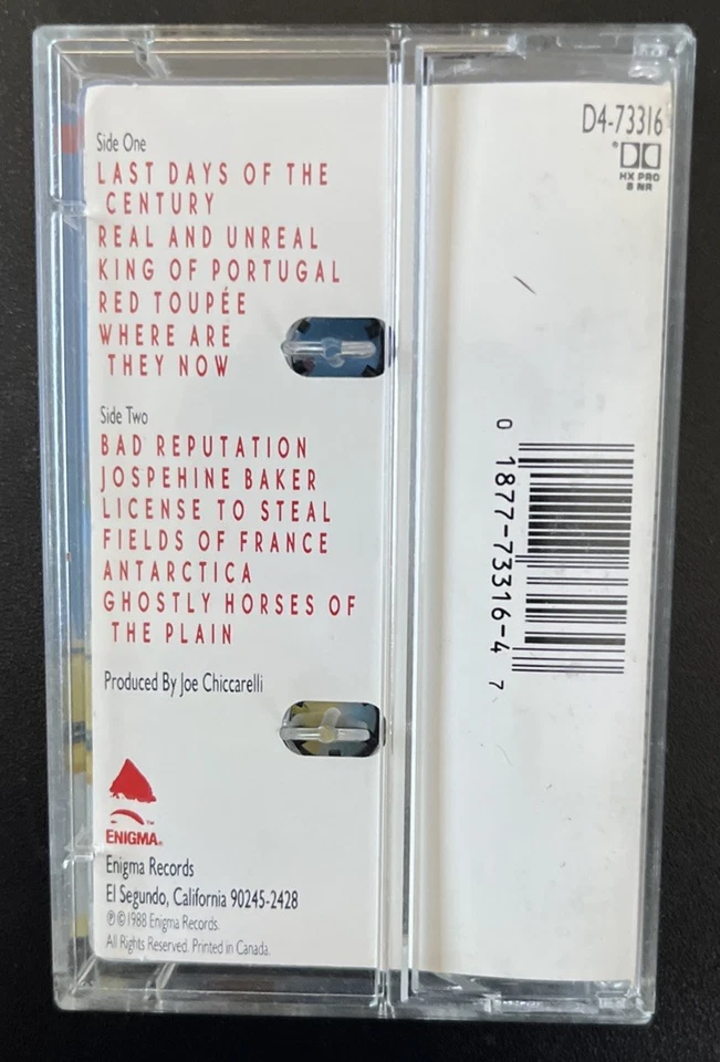 AL STEWART LAST DAYS OF THE CENTURY ORIGINAL 1988 CASSETTE D473316 EXCELLENT Foto 2 de 4