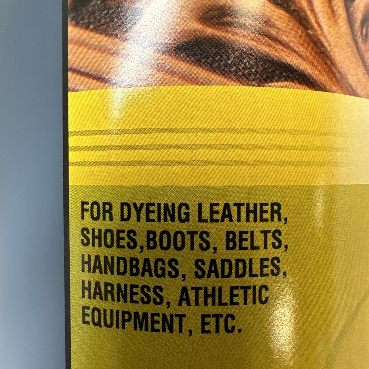 Fiebing's Leather Dye - 32 oz (1 Quart), Yellow