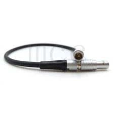 0B 2 Pin Male to 2 Pin Teradek Bond Power Cable for ARRI Alexa Camera 18 Inches