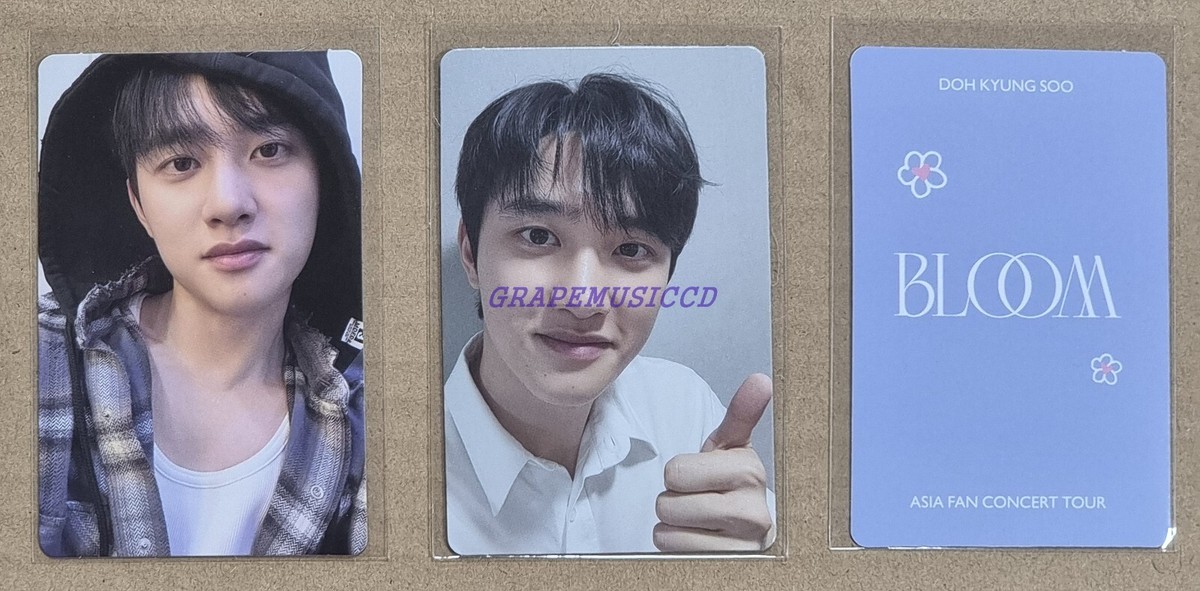 DOH KYUNG SOO D.O. ASIA FAN CONCERT TOUR OFFICIAL EVENT PHOTOCARD