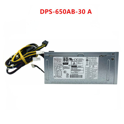 For HP Z2 Z4 Minitower 650W Power Supply DPS-650AB-30A DPS-650AB-30 A L57253-003