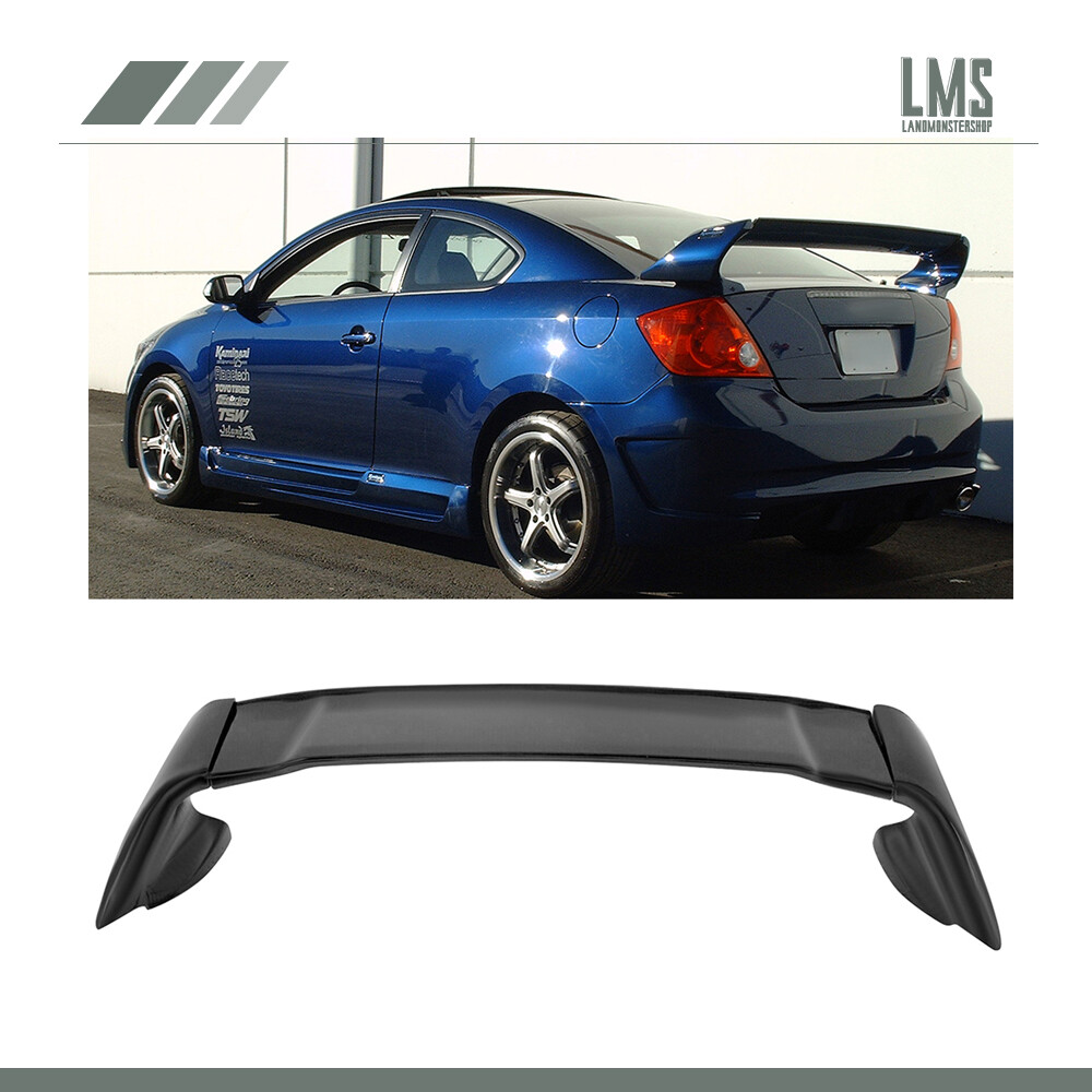For 2006-2010 2011 Honda Civic 2DR Coupe Rear Spoiler Wing Matte Black