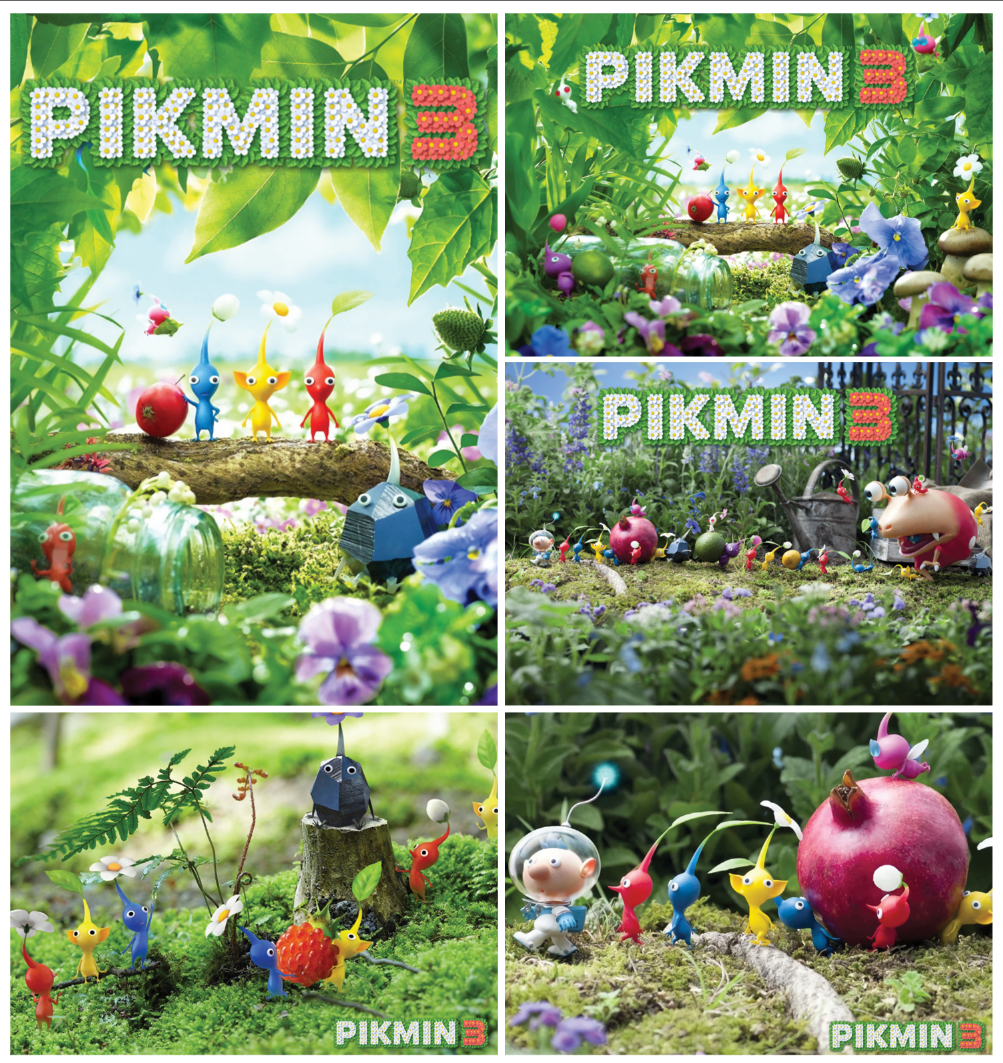 Pikmin 3 Poster Gaming Wall Print Home Decor Deluxe Nintendo Art