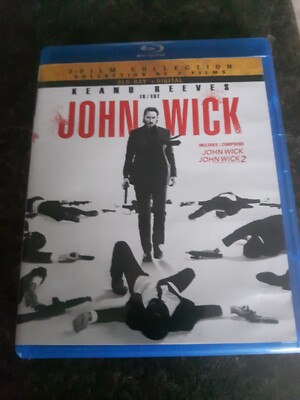 John Wick John Wick 2 2 Film Collection Blu Ray Movie Widescreen Good Condition