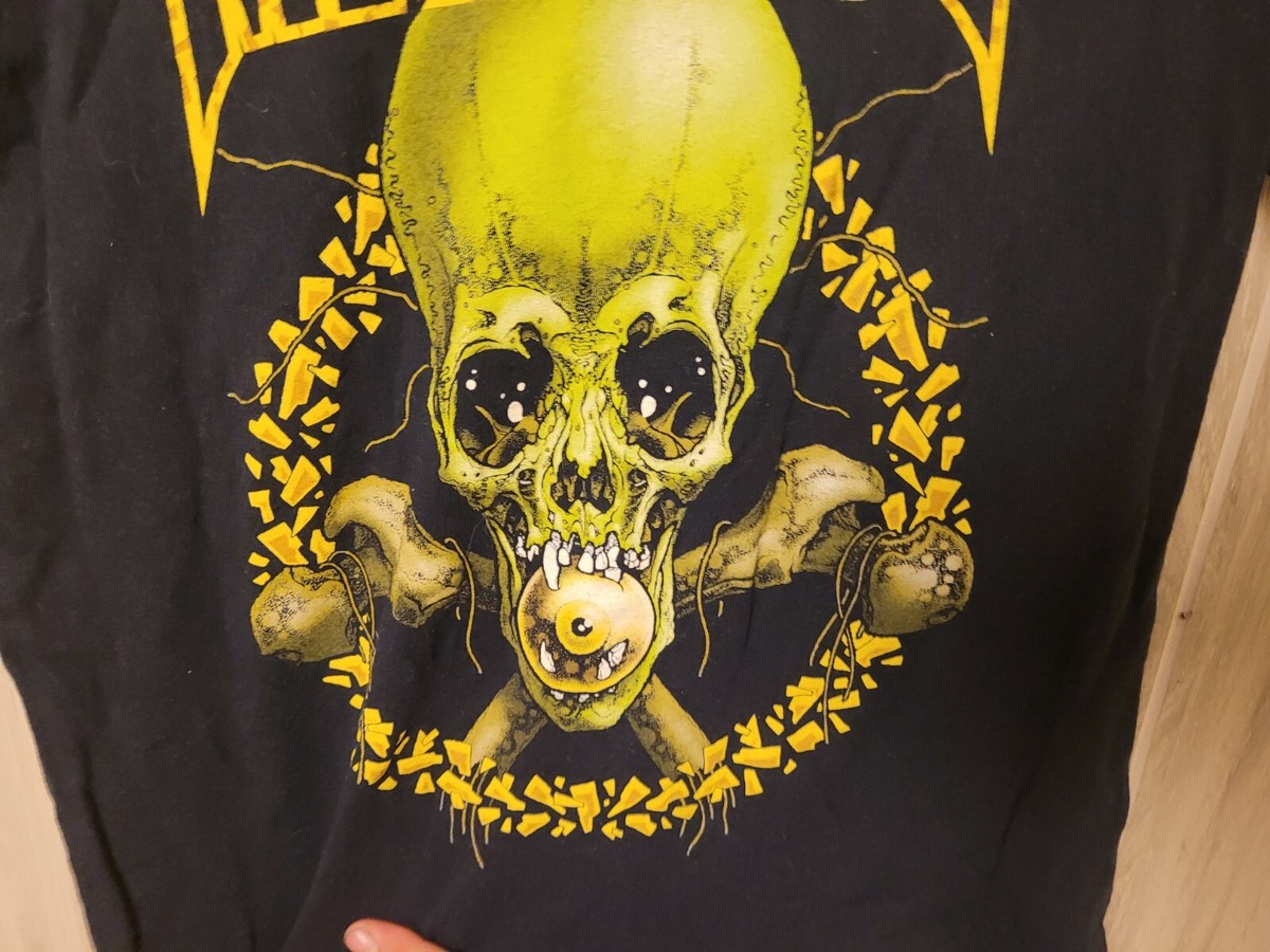 Vintage 2001 Metallica No Leaf Clover Pushead T Shirt Small Tag | eBay