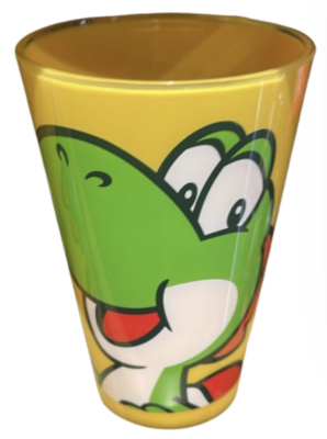 Universal Studios Super Nintendo World Yoshi Acrylic Tumbler New