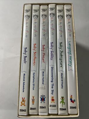 BABYL CD DVDセット Amazon.com: Brainy Baby Early Discovery 4 DVD Pack: Sparking Your