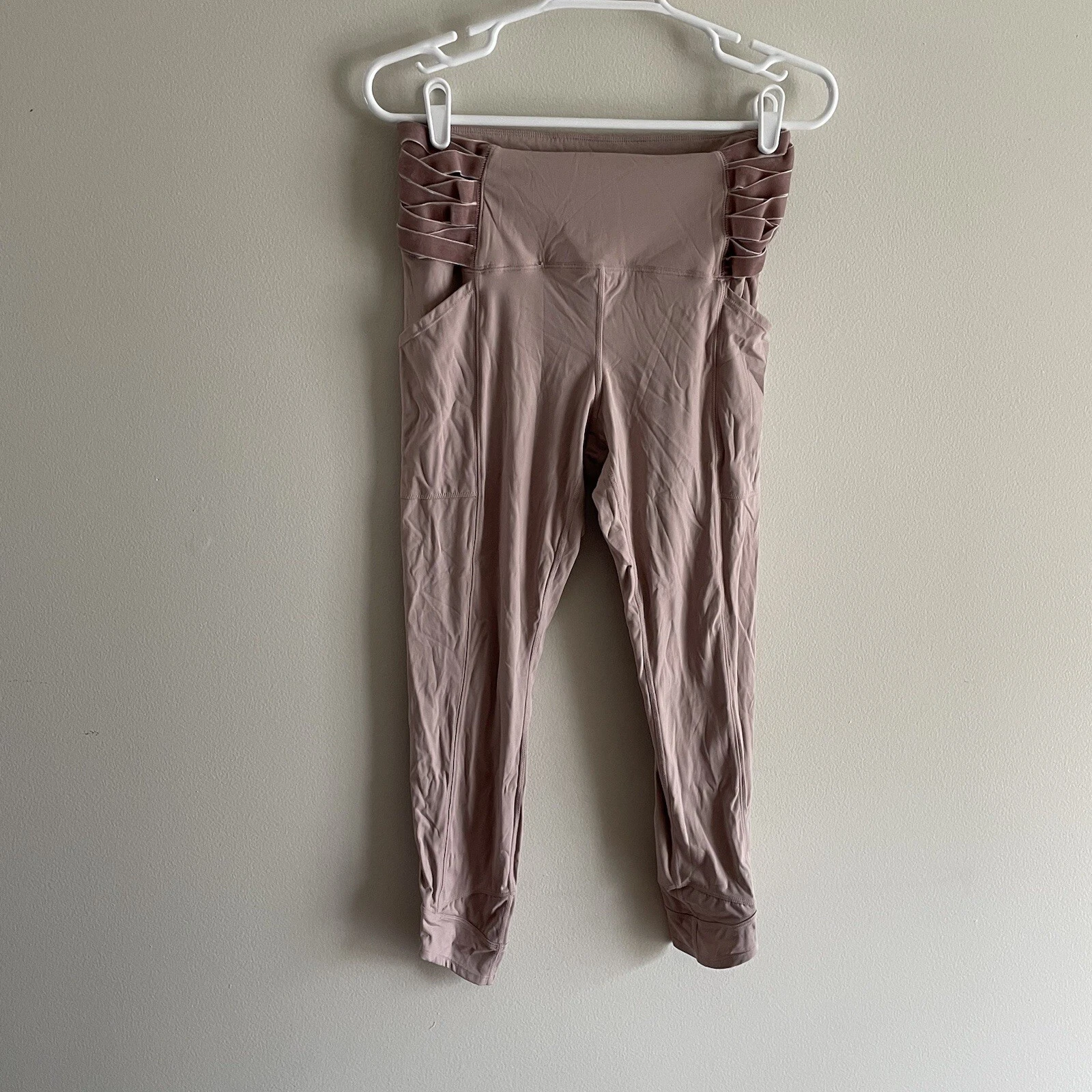 free-people-movement high rise wonderstruck velvet leggings