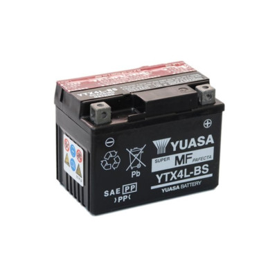 Open Box Yuasa Sprint Power-Max AGM Battery YTX4L-BS