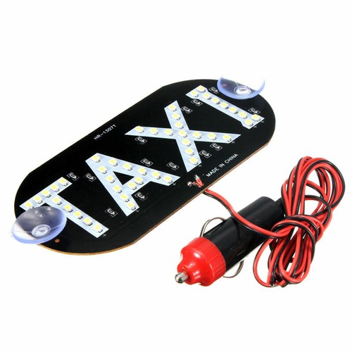 DC 12V Auto 45 LED Cab Taxi Roof Logo Light Vehical Inside Windscreen Lamp Blue - Picture 3 of 12