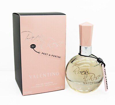 Rock'N Rose Prèt A Porter, Valentino, Eau De Wc Natürliche Spraydose, 50ml. Neu