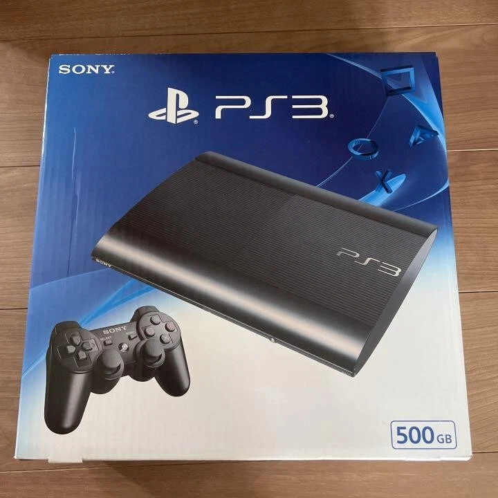 NEW SONY PS3 Playstation 3 500GB Console System Charcoal Black