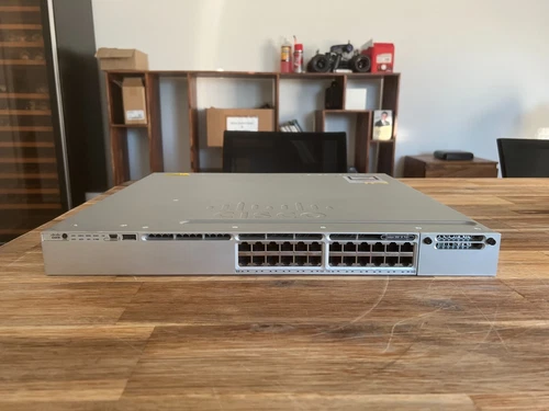 WS-C3850-24P-S Cisco Catalyst 3850 24 Port PoE IP Base