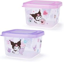 Sanrio Kuromi Mini Food Container Storage Container 6.1 Ounces Set of 2 747742