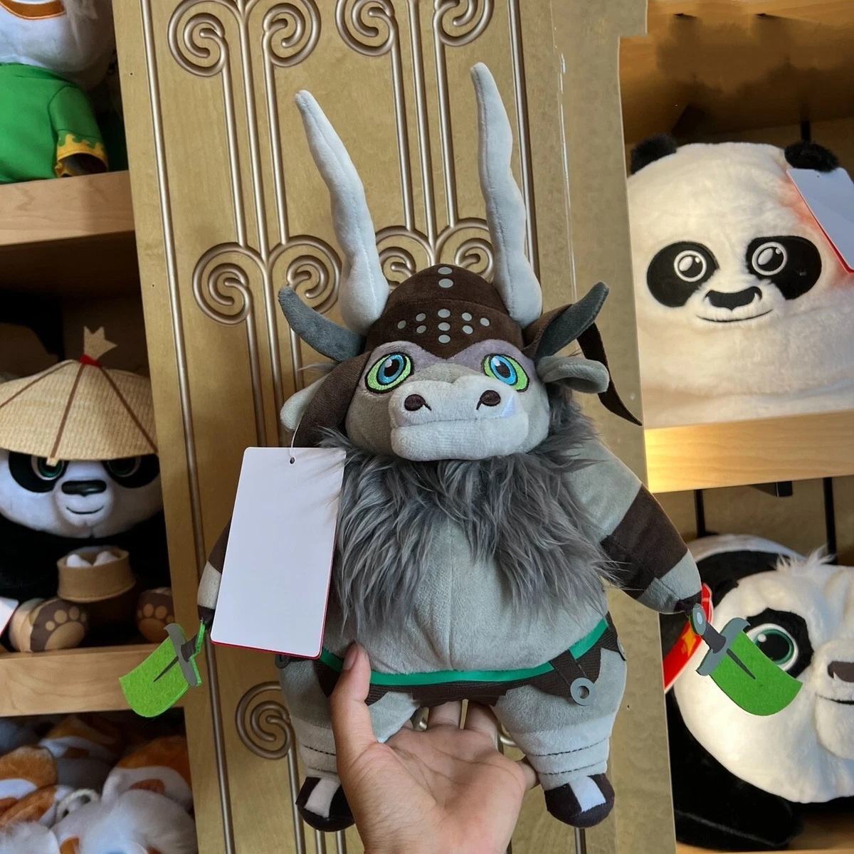 Kung fu deals panda plush toys