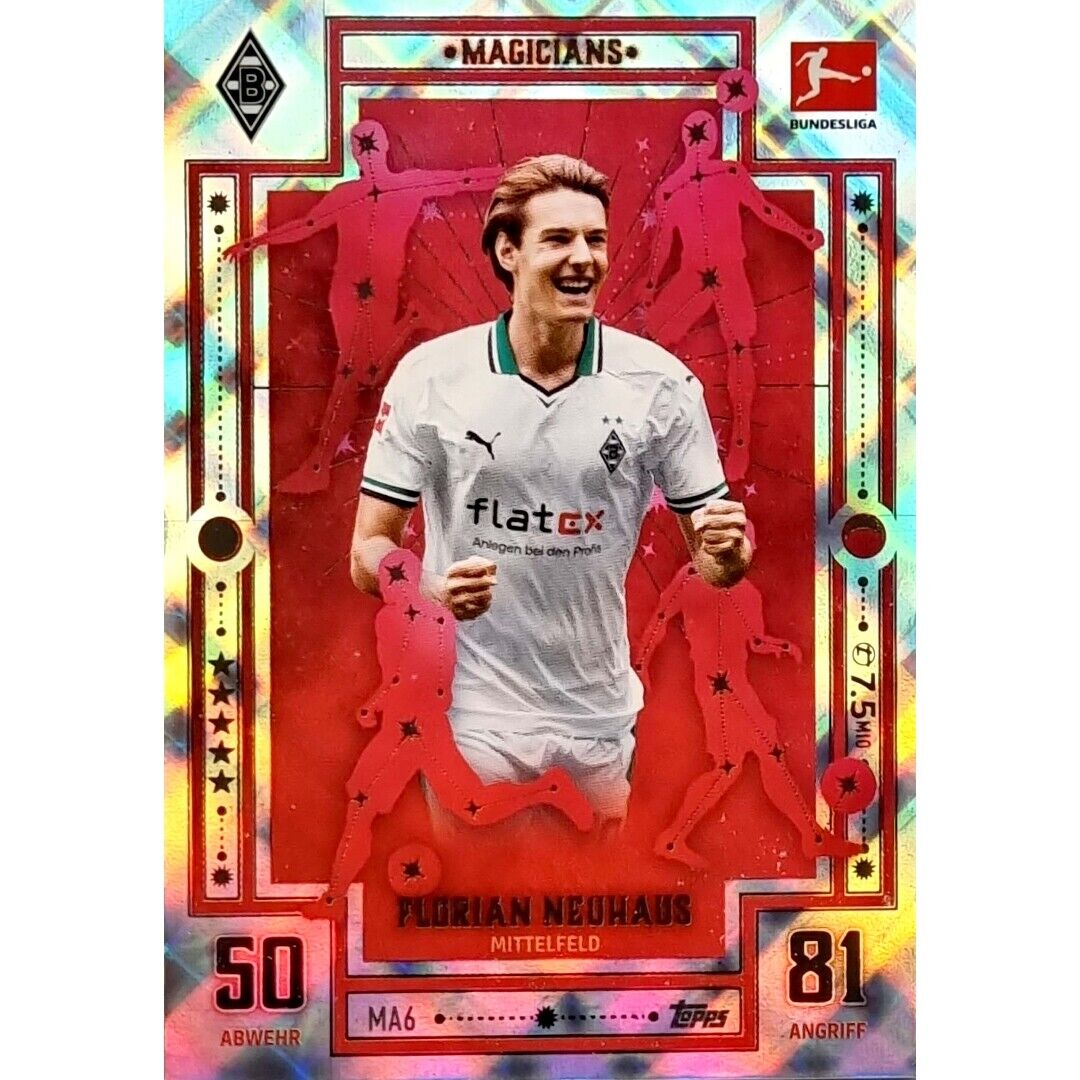 Topps Bundesliga Match Attax 2023/24 - Eco-Pack de 36 Cards, Stickerpoint