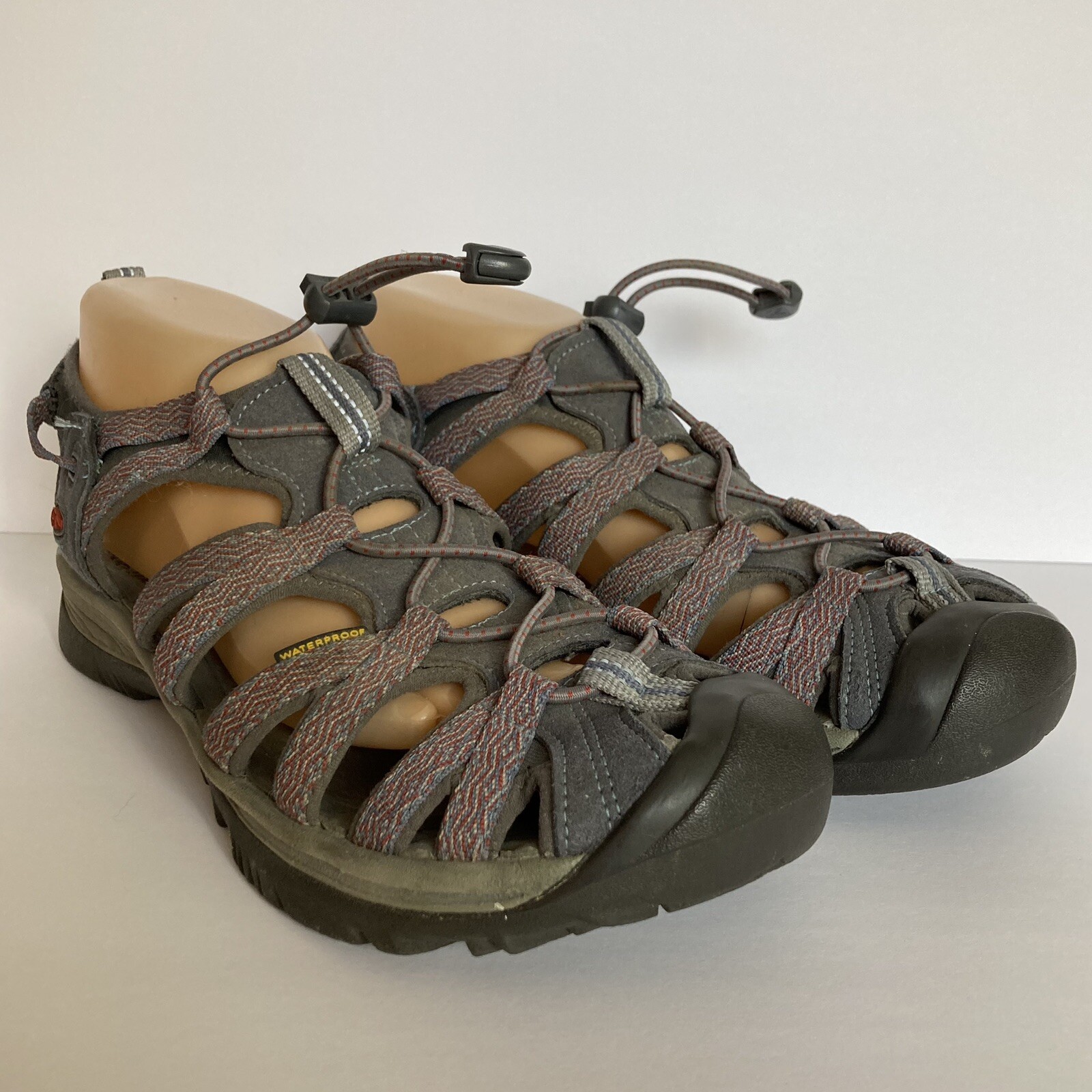 Sandali sportivi Keen Whisper donna 10 grigio viola pietra selce Bossa Nova 1019477