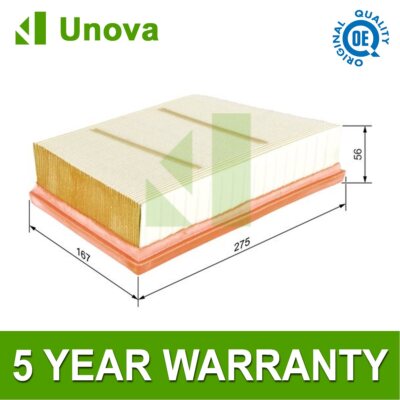 Air Filter Unova Fits Land Rover Range Evoque Discovery Sport Jaguar E-Pace