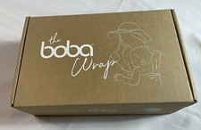 THE BOBA WRAP Baby Carrier Child Newborn Sling Up to 35 lbs. GRAY New