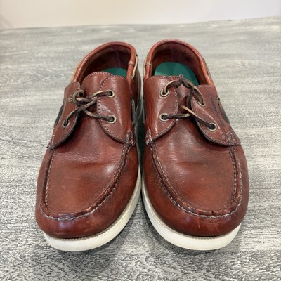 Sebago Caravel Casual Dark Red Boat Men s Shoes Size 11-M