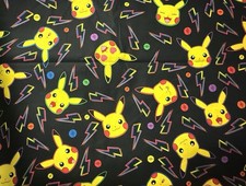 NINTENDO 2021 Pokemon Pikachu Allover - BTFQ: 18 x 22
