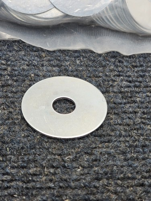 #ad #ad 100 PIECES 76106 Extra Flat Fender Washers Super Heavy Duty 3 8quot; X 1 1 2quot; $39.99
