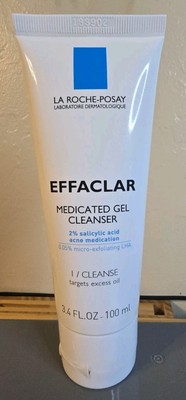 LA ROCHE-POSAY EFFACLAR MEDICATED GEL CLEANSER 3.4 FL.OZ  Exp 9/22
