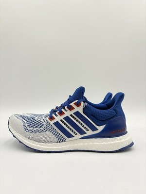 Adidas Men's UltraBoost 1.0 Multiple Sizes White Royal Blue Red IH3018|