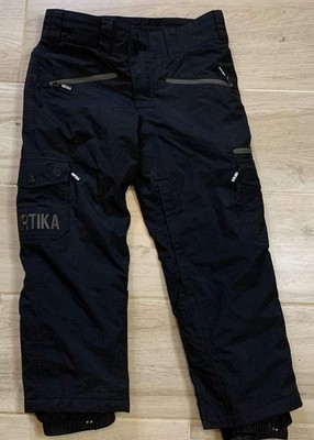 Virtika Signature Insulated Ski And Snowboard Pants Size S Black Men s