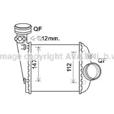 Ladeluftkühler Kühler Ladeluft für VW Passat Variant 3B6 Skoda Superb 3U4