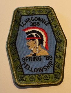 OA Lodge 358 Echeconnee 1989 Spring Georgia Event Boy Scout FD0