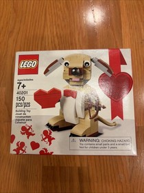 LEGO Valentines Day Set Of Three- Puppy(40349), Bee(40270), & Cupid Dog40201 NEW